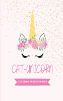 CAT-Unicorn Coloring Book