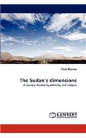 The Sudan's Dimensions
