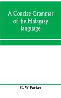 concise grammar of the Malagasy language