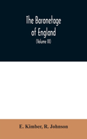 The baronetage of England