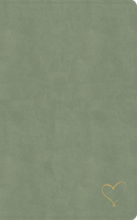 CSB Notetaking Bible, Revive Our Hearts Edition, Sage Suedesoft Leathertouch