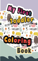 My First Toddler Coloring Book