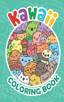 Kawaii Coloring Book: Kawaii Coloring Books For Girls Age 8-12, Kawaii Doodle Coloring Book