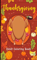 Thanksgiving Adult Coloring Book