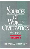 Sources World Civilization Vol 1:to 1500