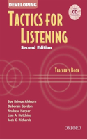 Tactics for Listening: Developing Tactics for Listening: Teacher's Book with Audio CD: Teacher's Book(English)