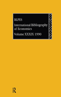 Ibss: Economics: 1990 Vol 39