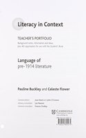 Language of Pre-1914 Literature Teacher's Portfolio