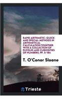 Rapid Arithmetic: Quick and Special Methods in Arithmetical Calculation