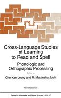 Cross-Language Studies of Learning to Read and Spell: