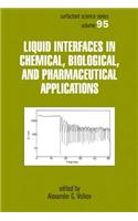 Liquid Interfaces In Chemical, Biological And Pharmaceutical Applications