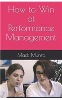 How to Win at Performance Management
