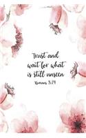 Trust and Wait For What Is Still Unseen Romans 8