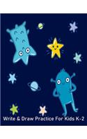 Write & Draw Practice For Kids K-2
