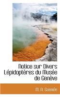 Notice Sur Divers L Pidopt Res Du Mus E de Gen Ve