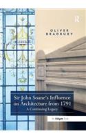 Sir John Soane’s Influence on Architecture from 1791: A Continuing Legacy