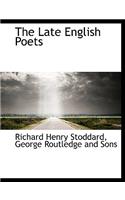 The Late English Poets