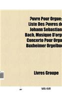 Uvre Pour Orgue
