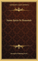Nature Spirits Or Elementals