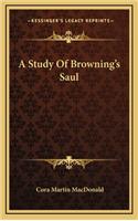 A Study of Browning's Saul