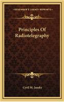 Principles of Radiotelegraphy