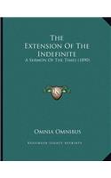 The Extension Of The Indefinite