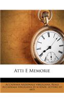 Atti E Memorie
