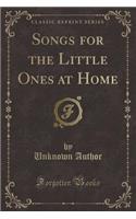 Songs for the Little Ones at Home (Classic Reprint): (English)