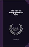 The Western Newspaper Union Lists