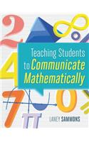 Teaching Students to Communicate Mathematically