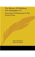 History Of Salisbury, New Hampshire V1