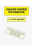 Graph Paper Notebook: 0.1 inch squares (120 pages)