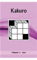 Kakuro: Volume 11 2016