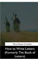 How to Write Letters