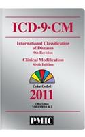 ICD-9-CM 2011 Vols 1&2, Color Coded, Office Edition