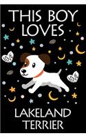 This Boy Loves Lakeland Terrier Notebook