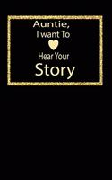 Auntie, I want To Hear Your Story
