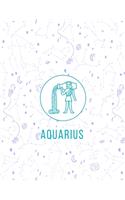 Aquarius journal (Aquarius Zodiac Gifts)