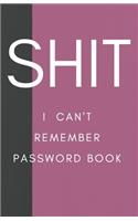 Shit I Can't Remember