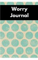 Worry Journal: Mental Health Workbook Small Notebook