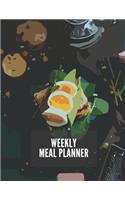 Weekly Meal Planner: Weekly Meal Planner: Track and Plan Your Meal Weekly 52 Week Food Planner Record Breakfast Lunch Dinner Snacks Water Consumption Exercise Activities(13 Weekly Meal Planner 8.5x11 Inch)