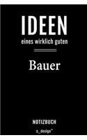 Notizbuch für Bauer