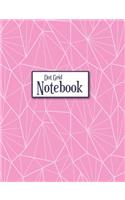 Dot Grid Notebook: Pretty Pink Journal/Organizer