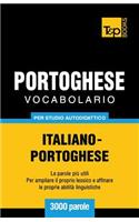 Vocabolario Italiano-Portoghese per studio autodidattico - 3000 parole