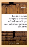 Les Auteurs Grecs Expliqués d'Après Une Méthode Nouvelle Par Deux Traductions Françaises: Homère. 7e Chant de l'Iliade. Traduit