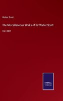 The Miscellaneous Works of Sir Walter Scott