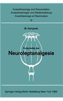 Fortschritte der Neuroleptanalgesie