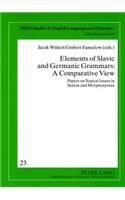 Elements of Slavic and Germanic Grammars