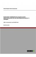 Kontrastive fachdidaktische Analyse zweier Unterrichtswerke für den Schriftspracherwerb im 1. Schuljahr