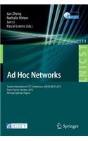 Ad Hoc Networks